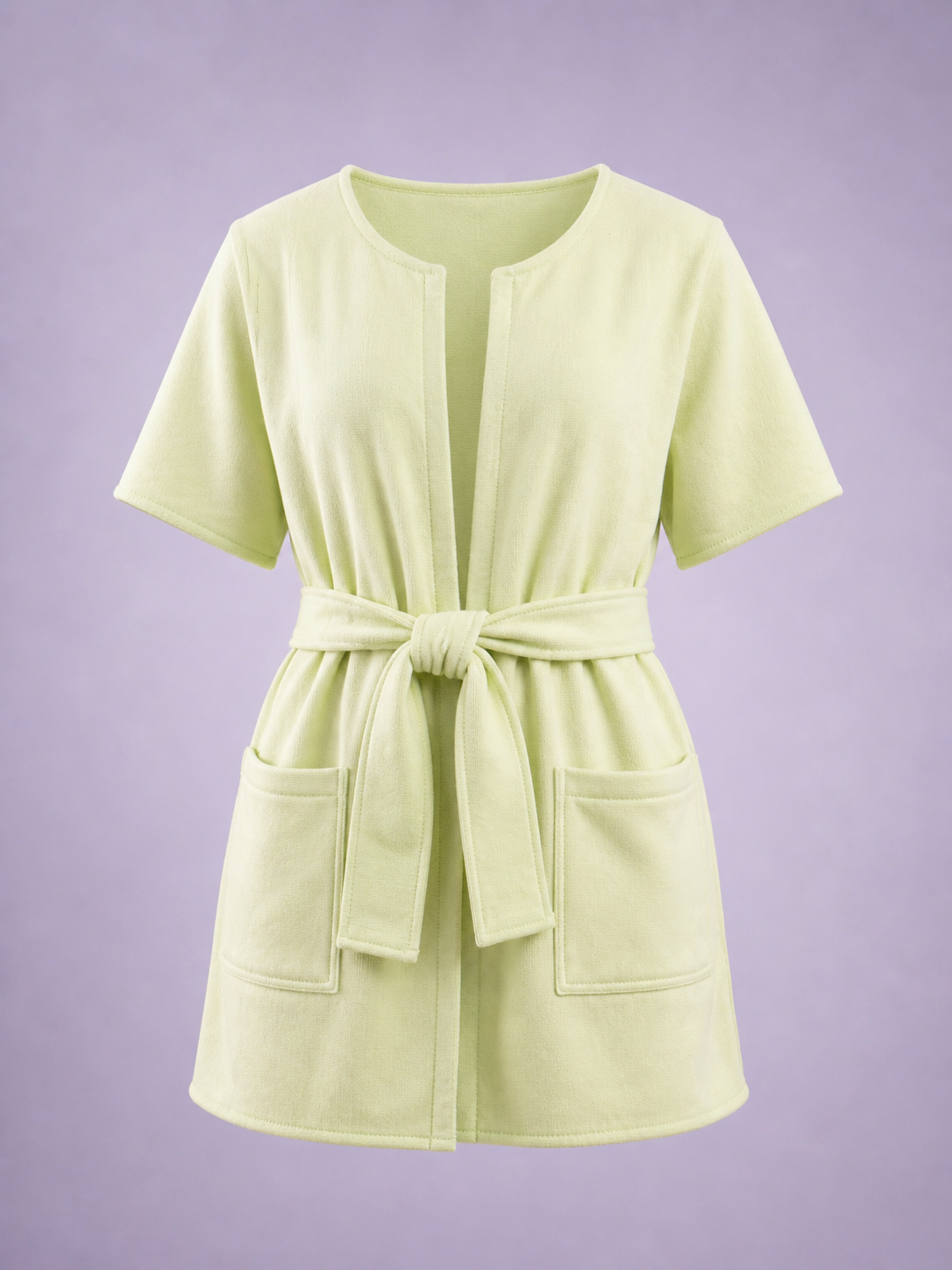 Dress with belt