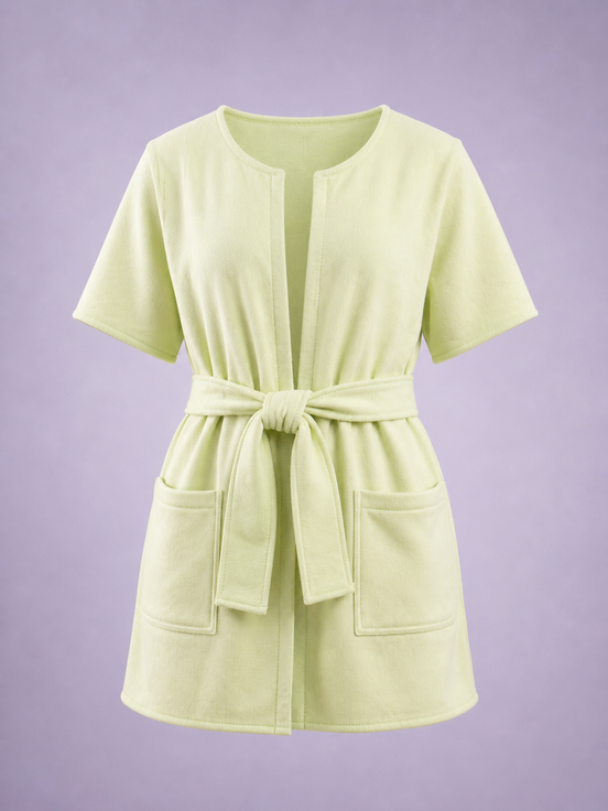 Dress with belt