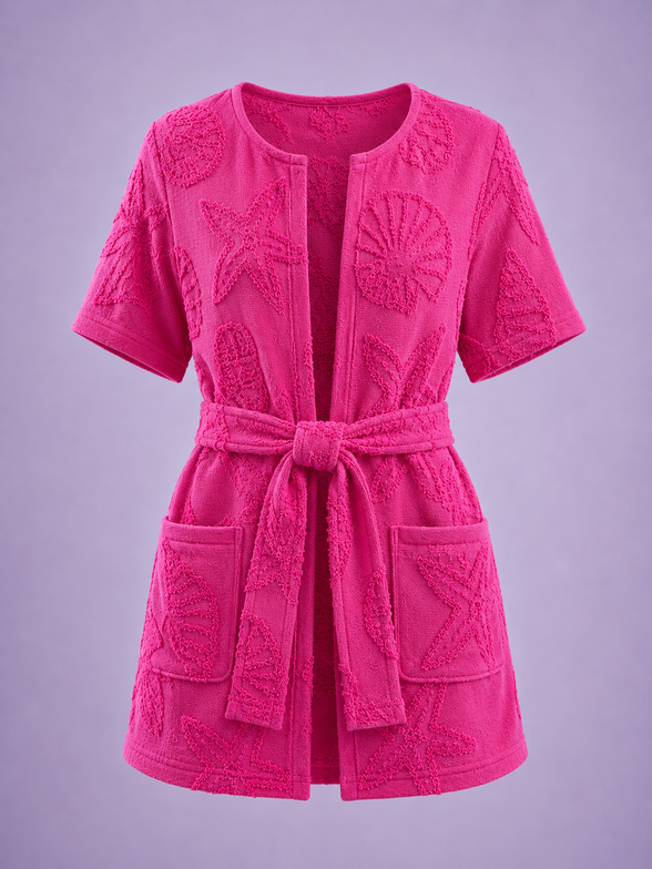 Dress with belt