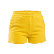 COIBA Casual Cut-Off Cotton Beach Shorts for Women - Studio White Background Shot