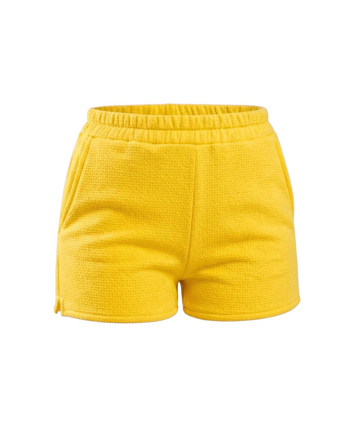COIBA Casual Cut-Off Cotton Beach Shorts for Women - Studio White Background Shot