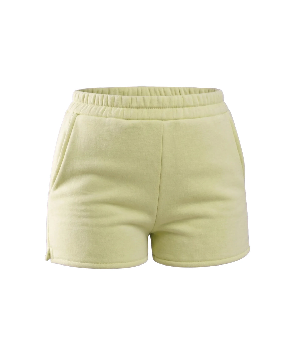 COIBA Casual Cut-Off Cotton Beach Shorts for Women - Studio White Background Shot