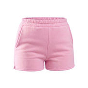 COIBA Casual Cut-Off Cotton Beach Shorts for Women - Studio White Background Shot