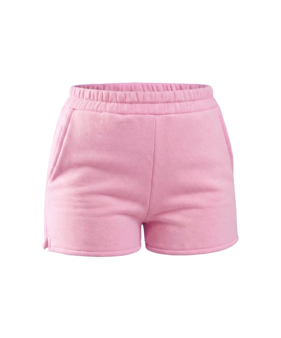 COIBA Casual Cut-Off Cotton Beach Shorts for Women - Studio White Background Shot