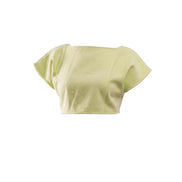 COIBA Loose Fit Oversized Breathable Cotton Shirt Top - Studio White Background Shot
