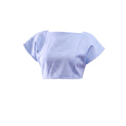 COIBA Loose Fit Oversized Breathable Cotton Shirt Top - Studio White Background Shot