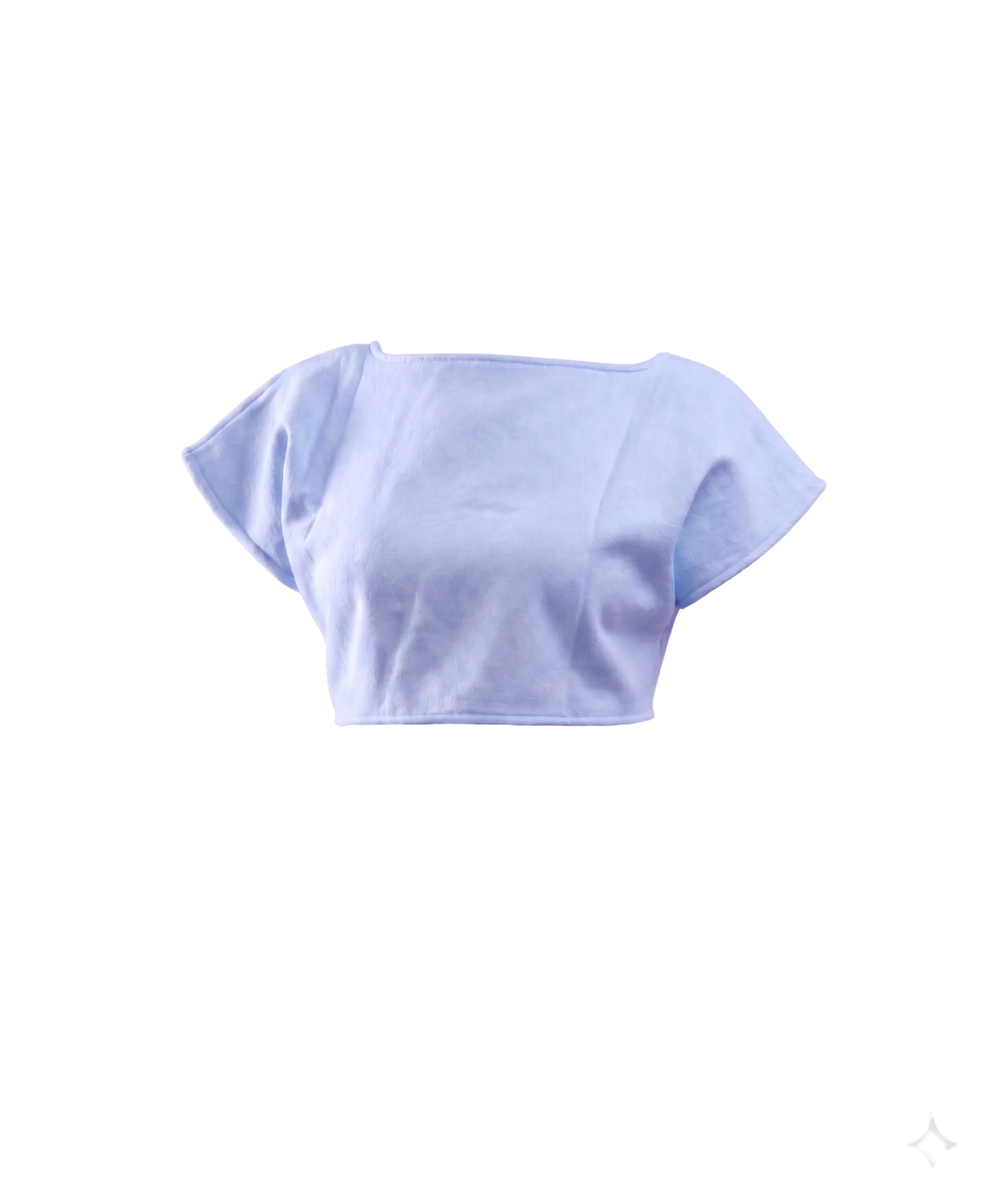 COIBA Loose Fit Oversized Breathable Cotton Shirt Top - Studio White Background Shot