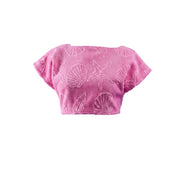 COIBA Loose Fit Oversized Breathable Cotton Shirt Top - Studio White Background Shot