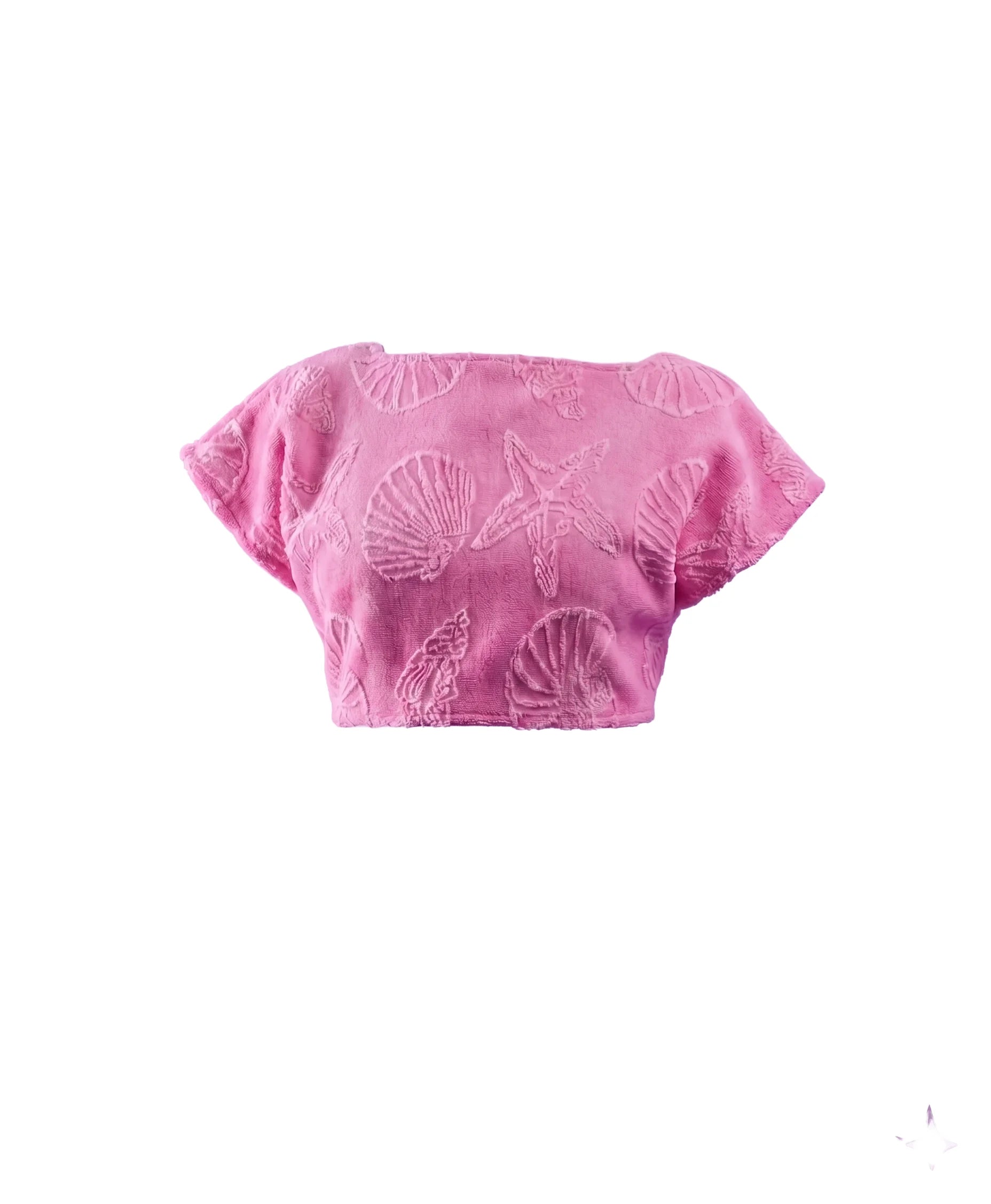 COIBA Loose Fit Oversized Breathable Cotton Shirt Top - Studio White Background Shot