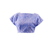 COIBA Loose Fit Oversized Breathable Cotton Shirt Top - Studio White Background Shot