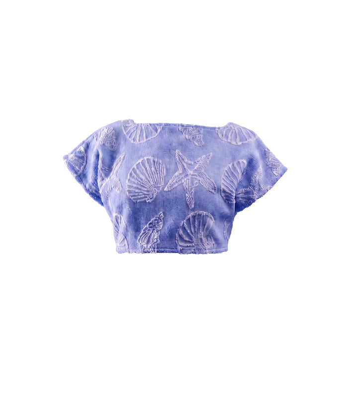 COIBA Loose Fit Oversized Breathable Cotton Shirt Top - Studio White Background Shot