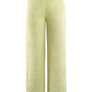 COIBA Relaxed Fit Wide Leg Lightweight Cotton Pants - Studio White Background Shot