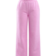 COIBA Relaxed Fit Wide Leg Lightweight Cotton Pants - Studio White Background Shot