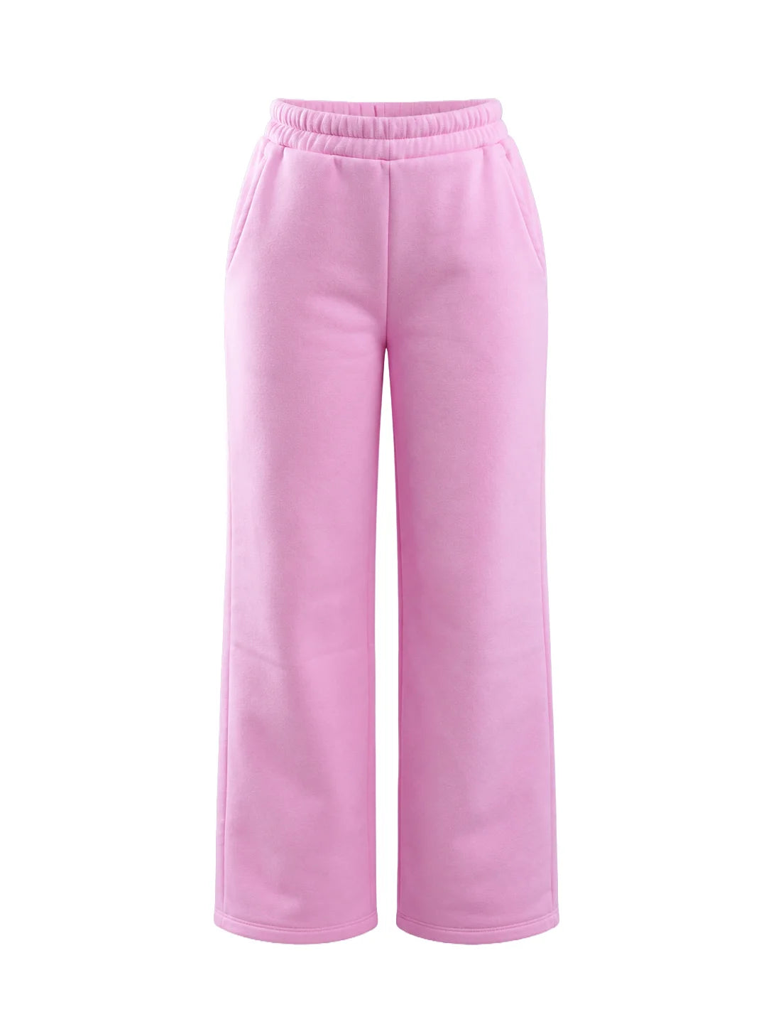 COIBA Relaxed Fit Wide Leg Lightweight Cotton Pants - Studio White Background Shot