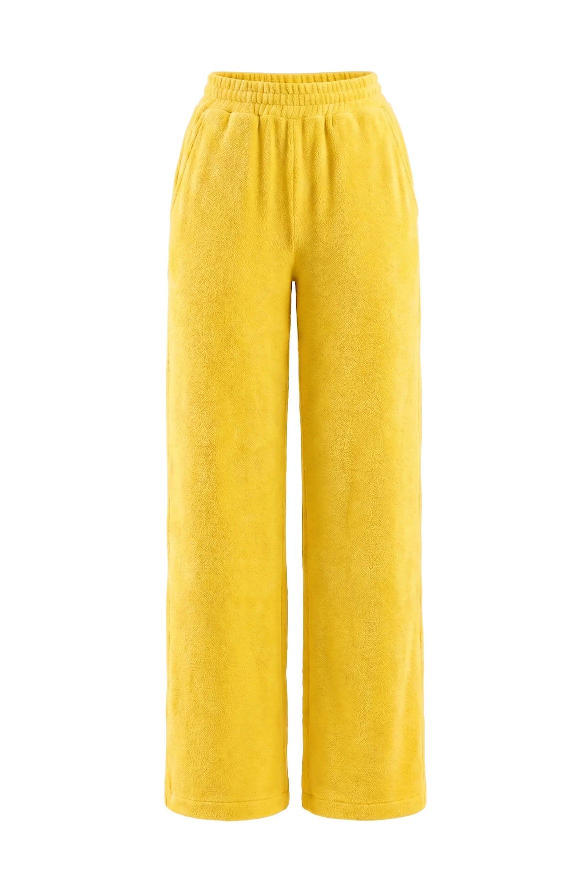 COIBA Relaxed Fit Wide Leg Lightweight Cotton Pants - Studio White Background Shot