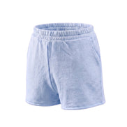 COIBA Lightweight Elastic Waist Relaxed Fit Beach Shorts - Studio White Background Shot