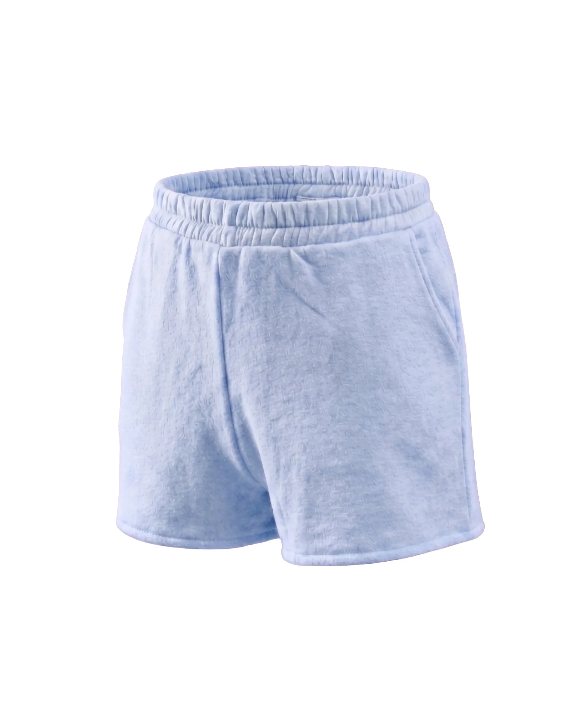 COIBA Lightweight Elastic Waist Relaxed Fit Beach Shorts - Studio White Background Shot