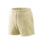 COIBA Lightweight Elastic Waist Relaxed Fit Beach Shorts - Studio White Background Shot